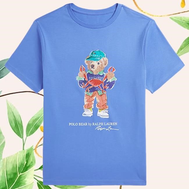 Ralphlauren Polo Bear Cotton Jersey Shirt