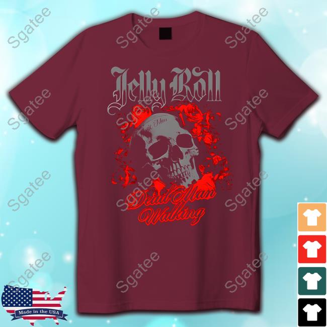 Limited Edition Black Floral Skull New Shirt