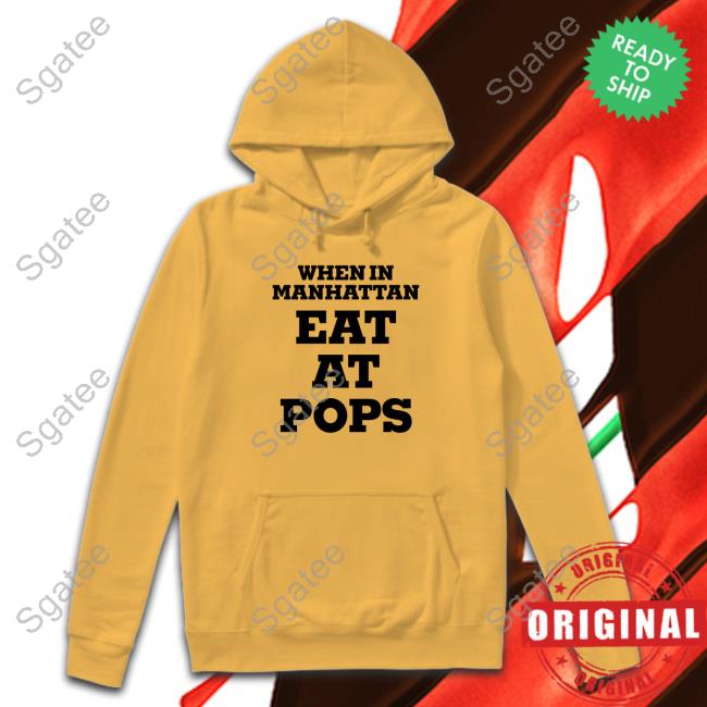 John Witherspoon When In Manhattan Eat At Pops Shirts