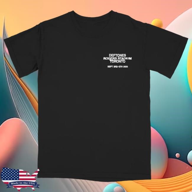 Official Deftones Merch toronto exclusive cross Hot Shirt