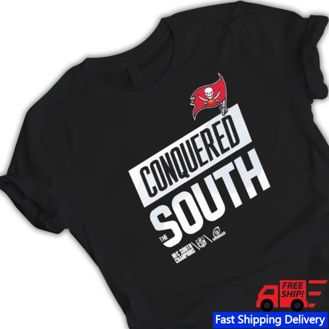 Official Tampa Bay Fanatics Buccaneers Conquered South Nfc South Division Champions Hooded Sweatshirt