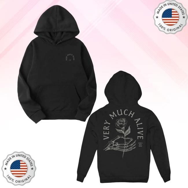 Official Emo's Not Dead Apparel Clothing Very Much Alive Attractive Shirt Emos Not Dead Merch