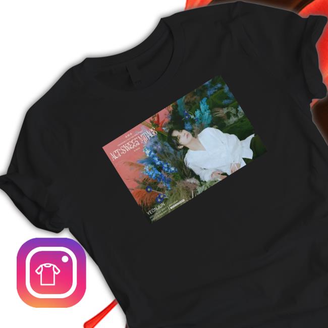 Txt World Tour Merch Sweet Mirage Poster Long Sleeve Tee