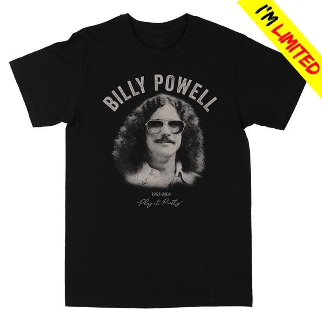 Official Lynyrd Skynyrd Merch Store Billy Powell Tee Shirt