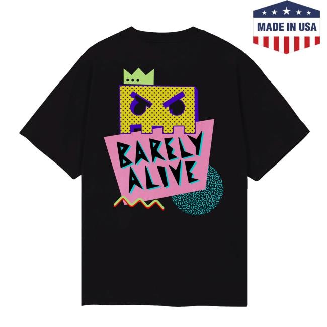 Barely Alive - Black Memphis Shirt Barely Alive Merch