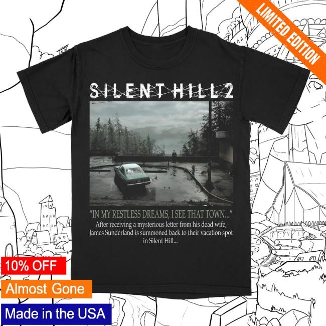 Graveyard Goods Merch Silent Hill 2 Remake • I Got A Letter (Synopsis Edition) Tee Shirt Graveyard Goods Shop