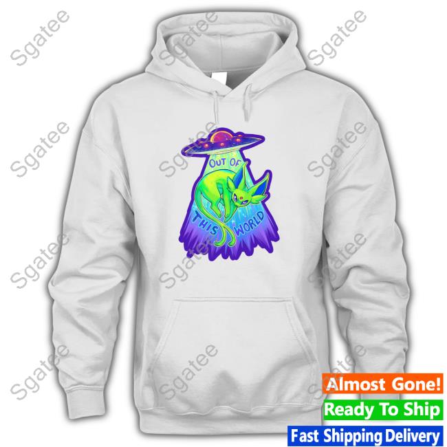 Official Kiwicabbit Espeon Pokémon Out Of This World Tee