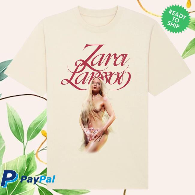 Official Zara Larsson Merch Venus Ecru T-Shirt