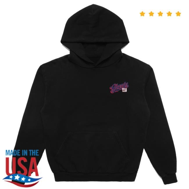 Unisex New York Giants Born x Raised Black Pro Script New Shirt NFL Shop Store