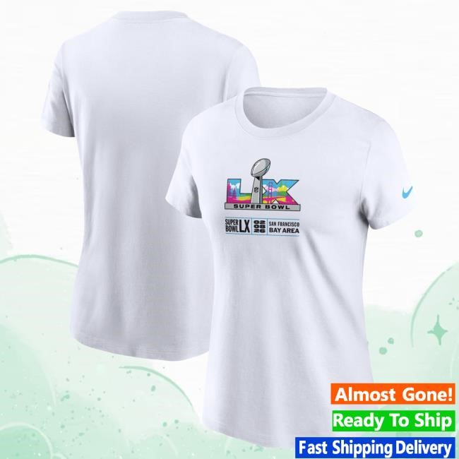 Stadium Ready Super Bowl LIX NFL Nike White Logo T-Shirt
