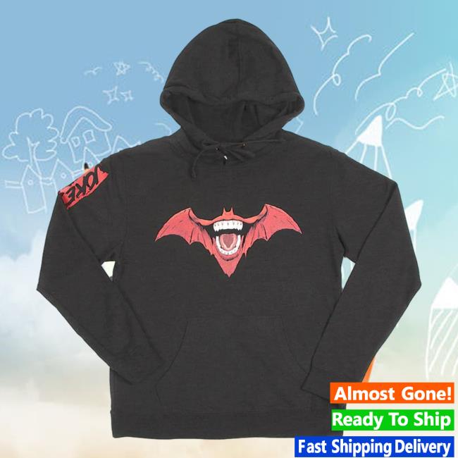 Heroes And Villains Clothing Store Merch Batman & Joker Joke's On You Charcoal Pullover Sweatshirt HeroesandVillains