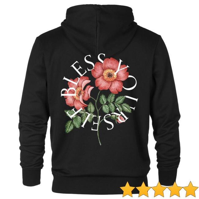 Max Holloway Merch Roots Black Hoodies Bless You Resset