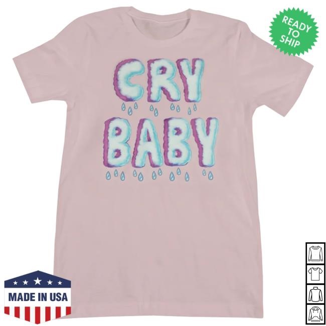 Official Melanie Martinez Merch Store Melanie Martinez Cry Baby Clouds T-Shirt Melanie Martinez Apparel Clothing Shop MelanieMartinez