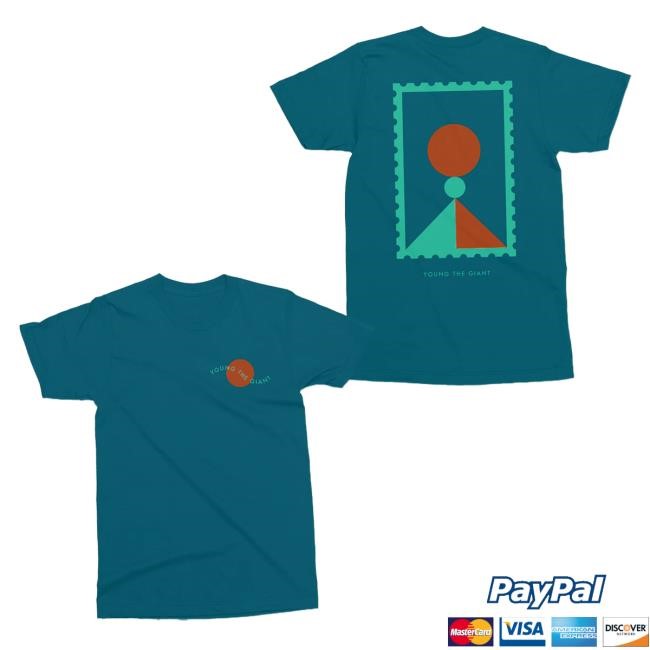 Stamp Blue Shirt – Young the Giant