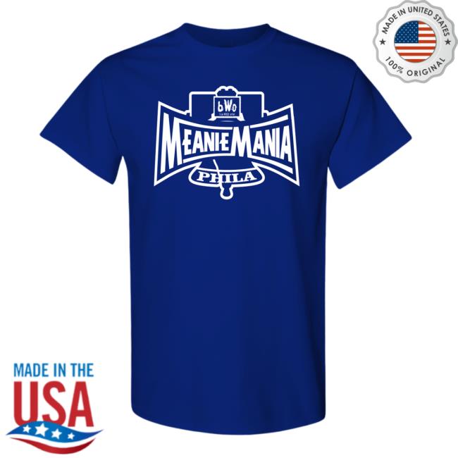 The Blue Meanie Mania phila Wrestling Shirts - BWO