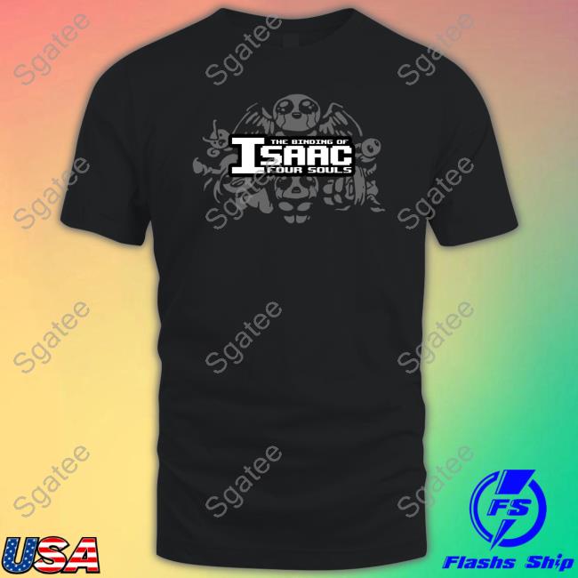Official The Binding Of Isaac Four Souls Tee Shirt