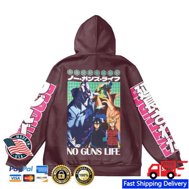 Official Anime Ape Clothing No Guns Life Streetwear AOP T Shirt 3D All Over Print Animeape