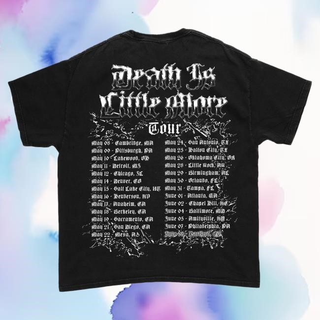 Official Boundaries Merch Store Boundaries CT DILM Tour Shirts (Black)