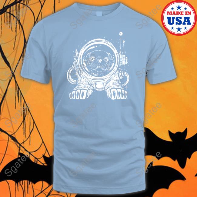 Official Hardware Store Space Pug Hooded Sweatshirt