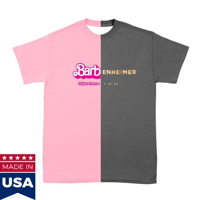 Barbenheimer Split S/s Shirt