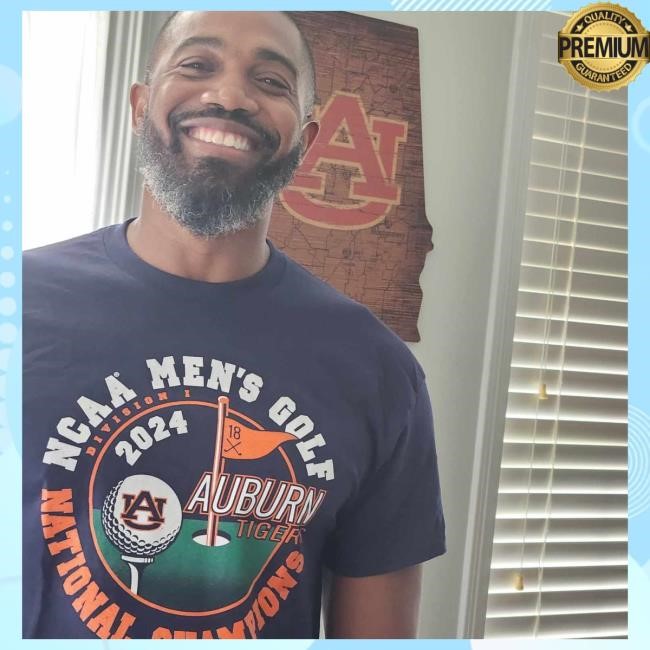 Auburn Tigers 2024 Ncaa Men's Golf National Champions Retro Shirt