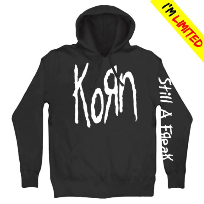 Official Korn Clothing Store Shop Merch Korn Still A Freak Pullover Sweatshirt