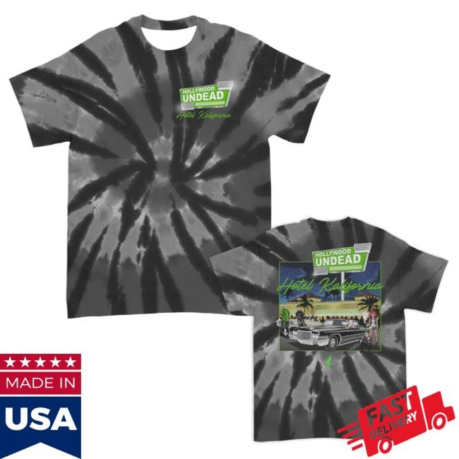 Official Hollywood Undead Merch Store Burger Joint Top Shirt (Cyclone Grey Dye) HollywoodUndead