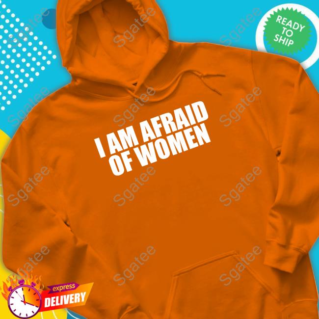 Official Deffo Depresso I Am Afraid Of Women T-Shirt