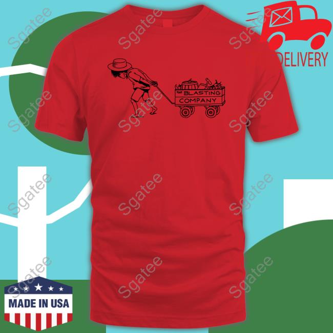 The Blasting Company Merch Blasting Company Red Shirts