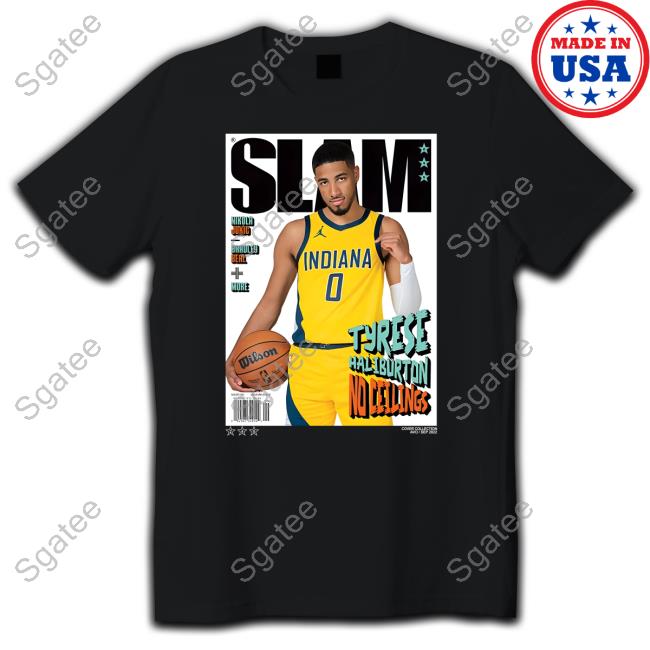 Adult Indiana Pacers Tyrese Haliburton SLAM Cover Custom