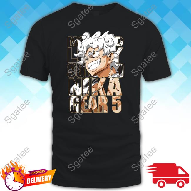 One Piece Monkey D Luffy Sun God Nika Gear 5 Shirt