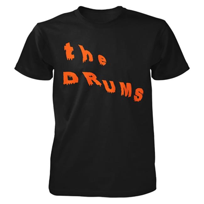 Official Kings Road Merch Store The Drums Abysmal Thoughts Logo T-Shirt (Black)