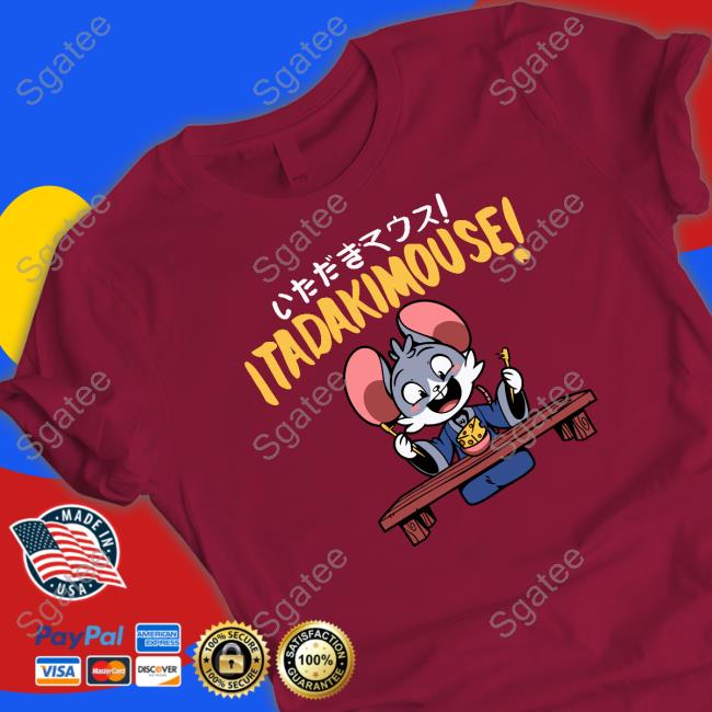 Official Shark Robot Shop Itadaki Mouse Shirt Scott Frerichs