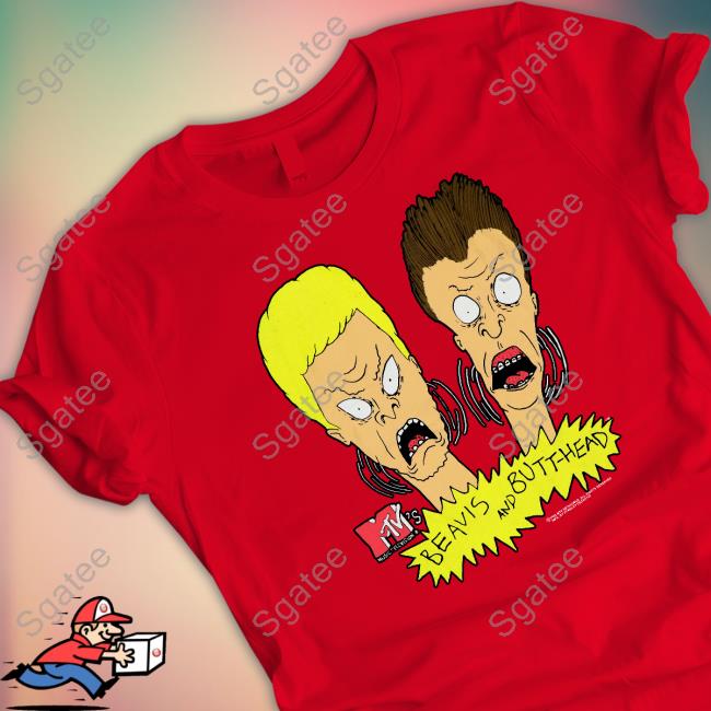 Beavis And Butthead MTV Shirt 2024 Official Vintage Beavis And Butthead MTV 1993 Shirt New