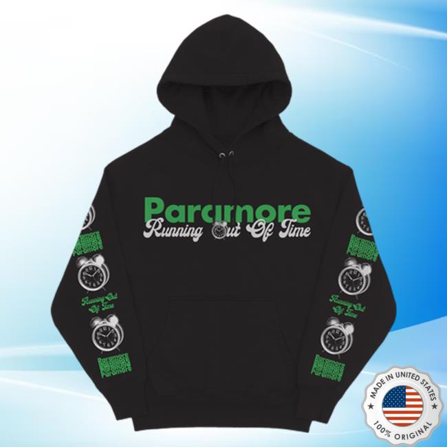 Official Paramore R.O.O.T. Running Out Of Time Hooded Sweatshirt