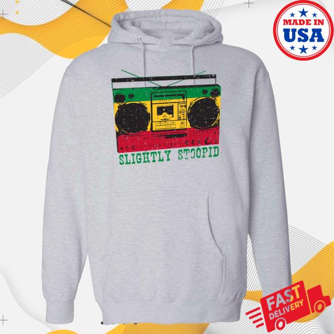 Official Slightly Stoopid Merch Store Shop Slightly Stoopid Ghetto Blaster Popover Sweatshirt SlightlyStoopid