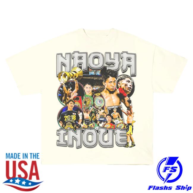 Official Game Changer Naoya Inoue Tshirt Ivory GameChanger