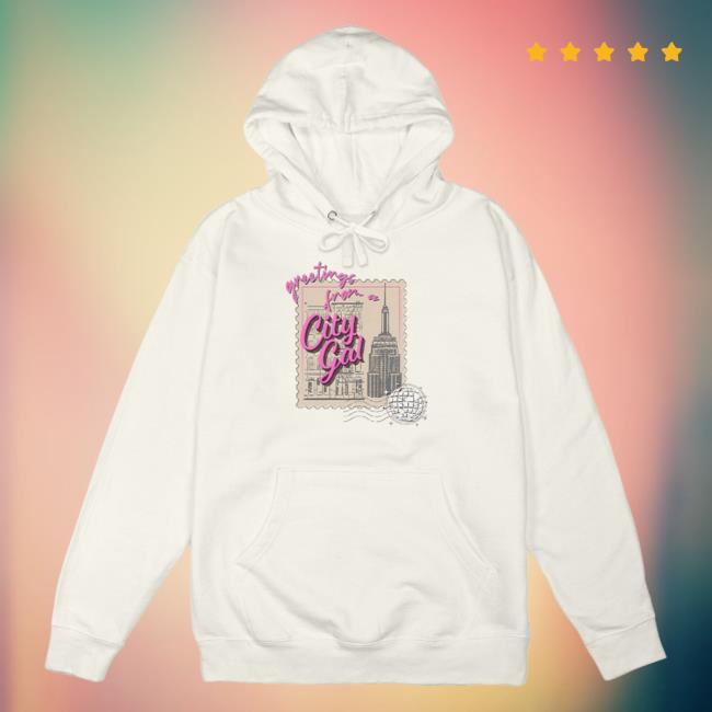 Gotg City Gal Cream Long Sleeved T Shirt