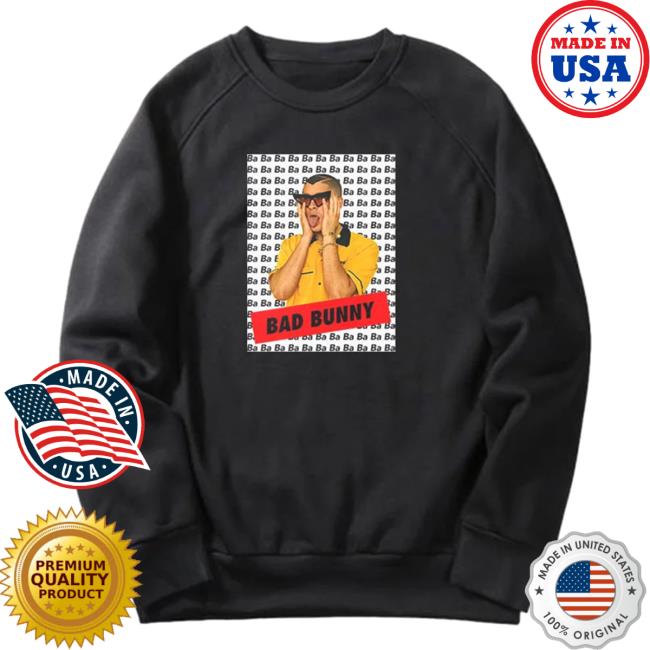 Official Bad Bunny Store Shop Merch Bad Bunny Oversized Sweartshirt