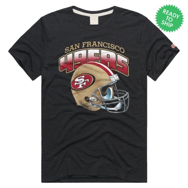 San Francisco 49ers Gradient Helmet Tees Homage | San Francisco 49ers Official | NFL Football