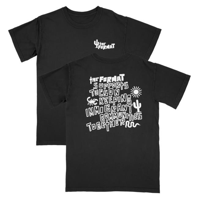 Hello Merch Official Merch The Format Tucson Tees HelloMerch