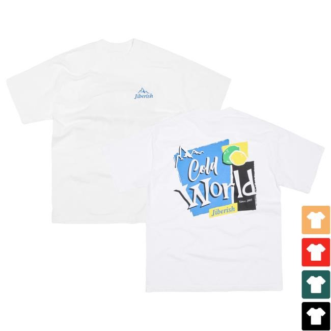 Jiberish Navy Sierra Tee — fashion drop sport fan gear