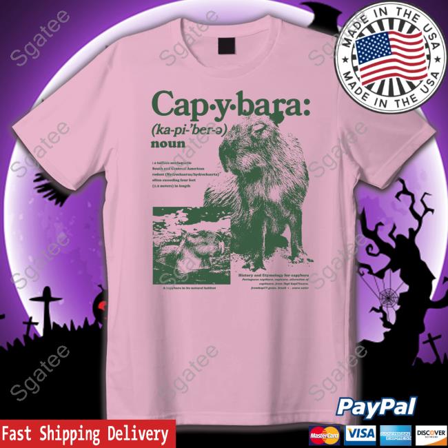Official Capybara Defined Hoodie