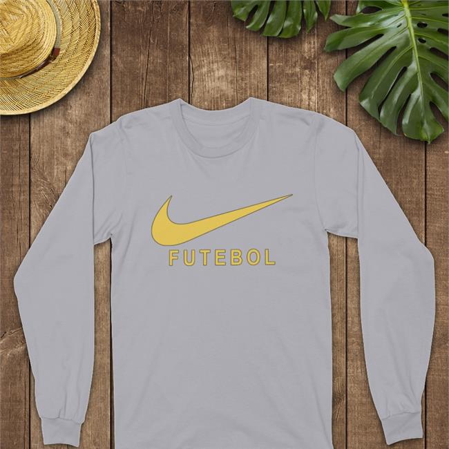 Nike Futebol Long Sleeve White Classic Football Shirts