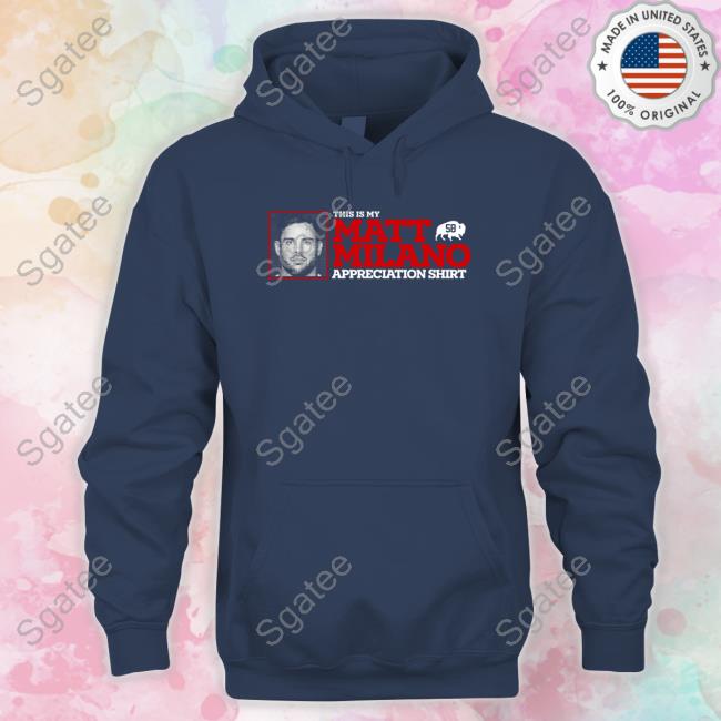 Matt Milano Appreciation Long Sleeve Tee Store 716 Merch