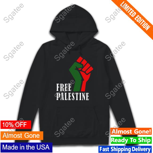 Wear It Proud Palestine Fist Shirt New
