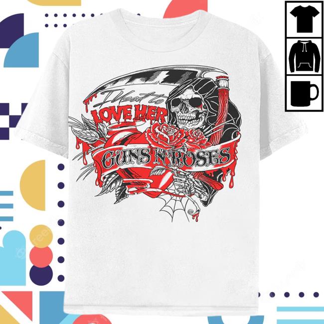 Guns N' Roses Merch I Used To Love Her Reaper Shirt