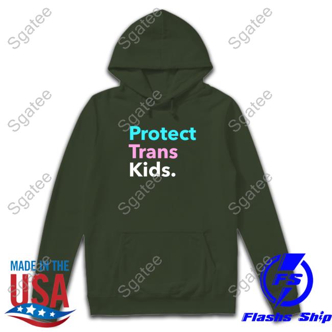 Protect Trans Kids Tee Shirt Skipping Stone