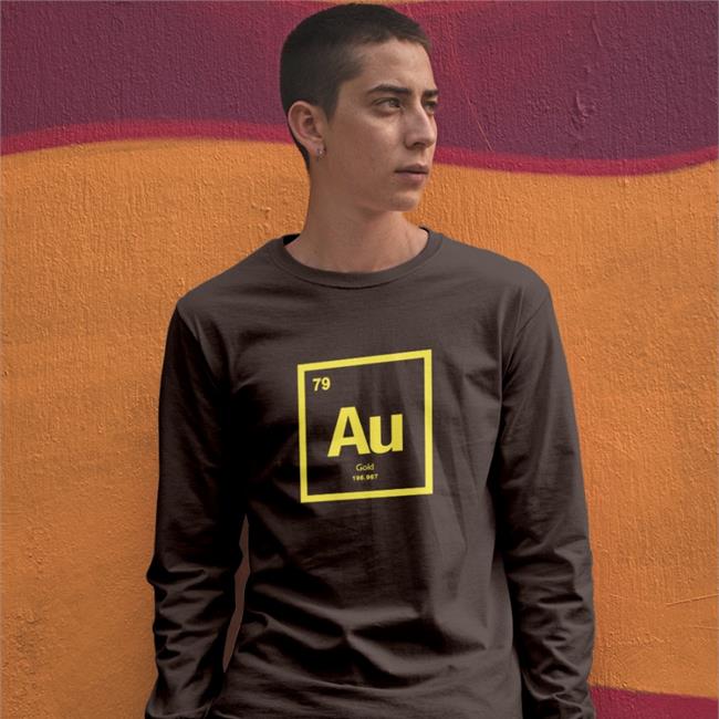 Dr Michelle Au Periodic Table Of Elements 79 Au Gold 196.967 Hoodie
