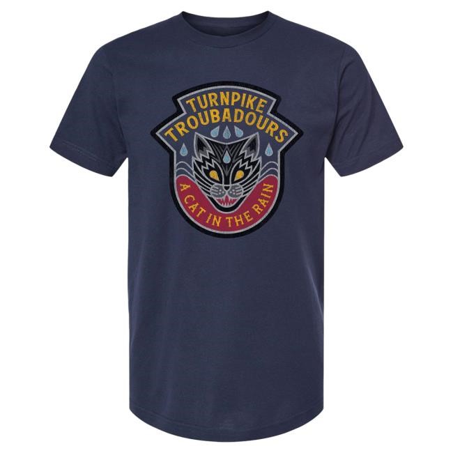 Official Turnpike Troubadours Merch Shop A Cat In The Rain Shirt 2024